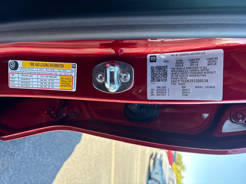 New 2026 Chevrolet Colorado Trail Boss AWD/4WD image 24