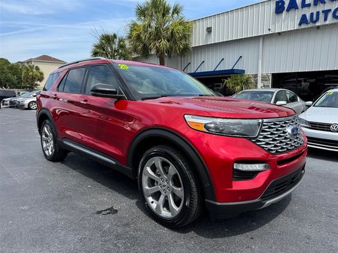 Used 2020 Ford Explorer Platinum w/ Premium Technology Package AWD/4WD image 2