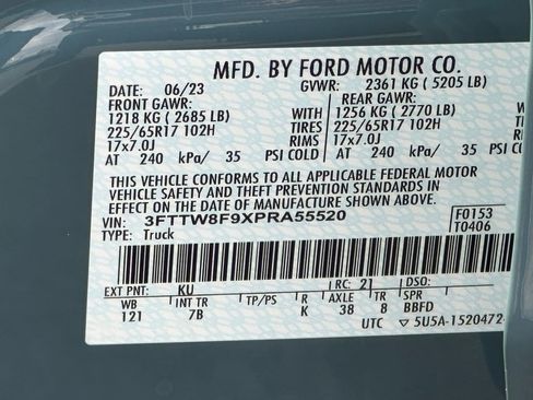 Used 2023 Ford Maverick XLT w/ Equipment Group 300A Standard image 41