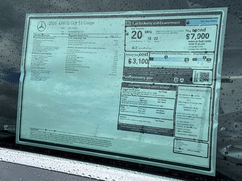 Used 2026 Mercedes-Benz GLE 53 AMG 4MATIC Coupe image 30