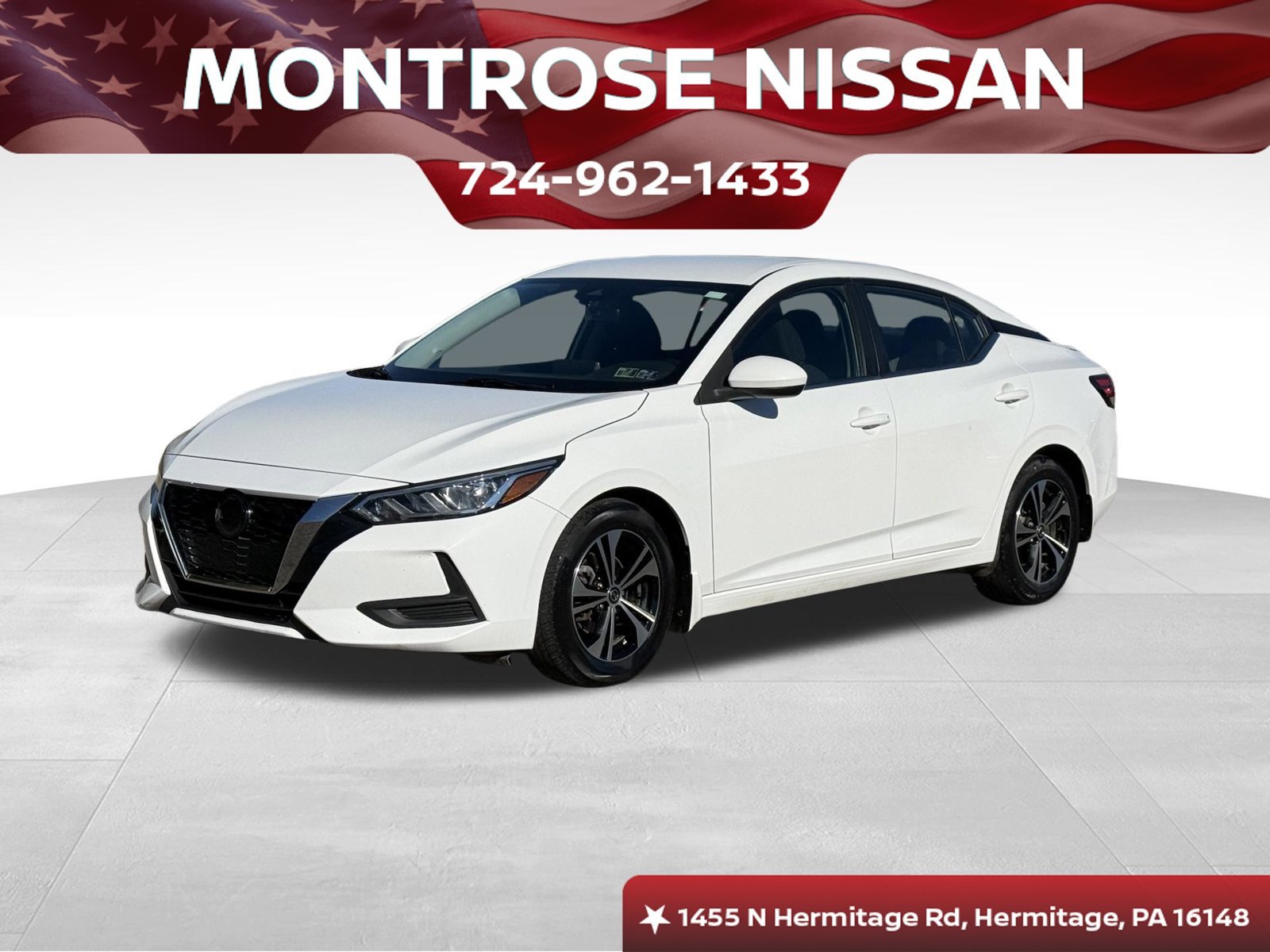 Used 2022 Nissan Sentra SV w/ Electronics Package FWD 360° Tour