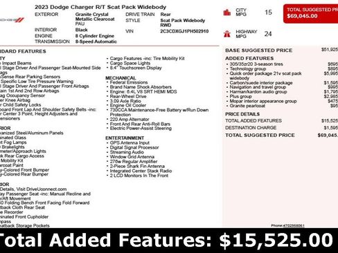 Used 2023 Dodge Charger Scat Pack image 3