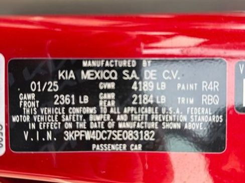 Certified 2025 Kia K4 GT-Line Turbo FWD image 30