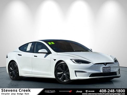 Used 2022 Tesla Model S Plaid AWD/4WD image 1