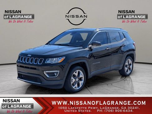Used 2021 Jeep Compass Limited w/ Sun and Sound Group AWD/4WD image 1