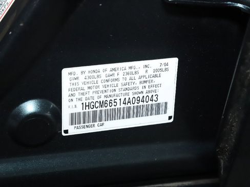 Used 2004 Honda Accord EX image 24