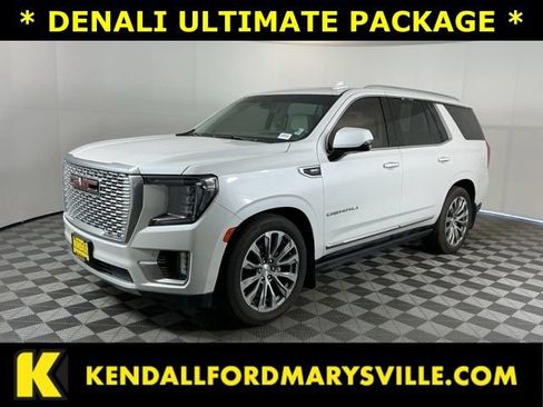 Used 2021 GMC Yukon Denali w/ Denali Ultimate Package AWD/4WD image 1