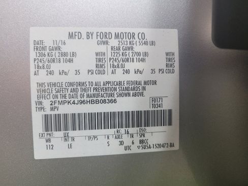 Used 2017 Ford Edge SEL w/ Equipment Group 201A AWD/4WD image 33