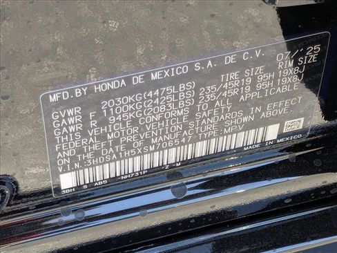 New 2025 Acura ADX A-Spec image 17