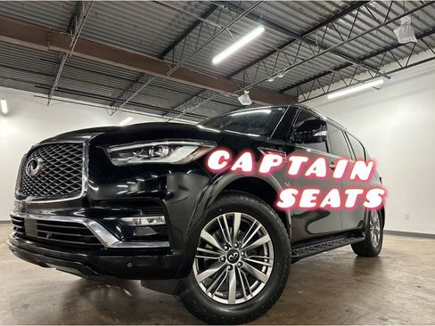 Used 2019 INFINITI QX80 Luxe w/ Proassist Package RWD image 1