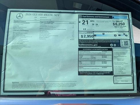 New 2026 Mercedes-Benz GLS 450 4MATIC image 17
