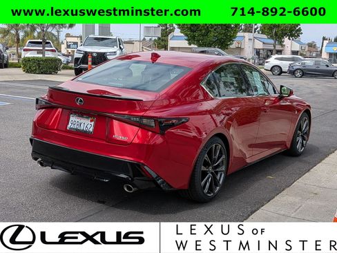 Certified 2024 Lexus IS 350 F Sport w/ Accessory Package RWD image 8