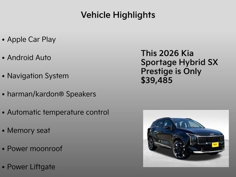 New 2026 Kia Sportage SX Prestige image 5