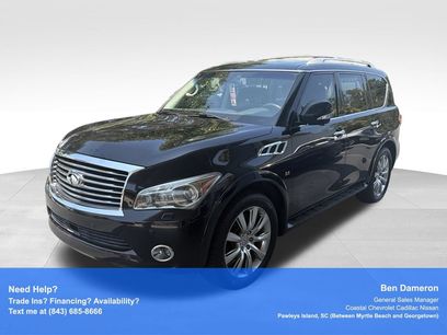 Used 2014 INFINITI QX80 4WD w/ Deluxe Touring Package