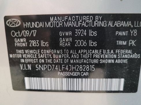 Used 2018 Hyundai Elantra SE w/ Winter Weather Package FWD image 33