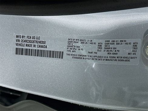 New 2026 Chrysler Pacifica Limited image 19