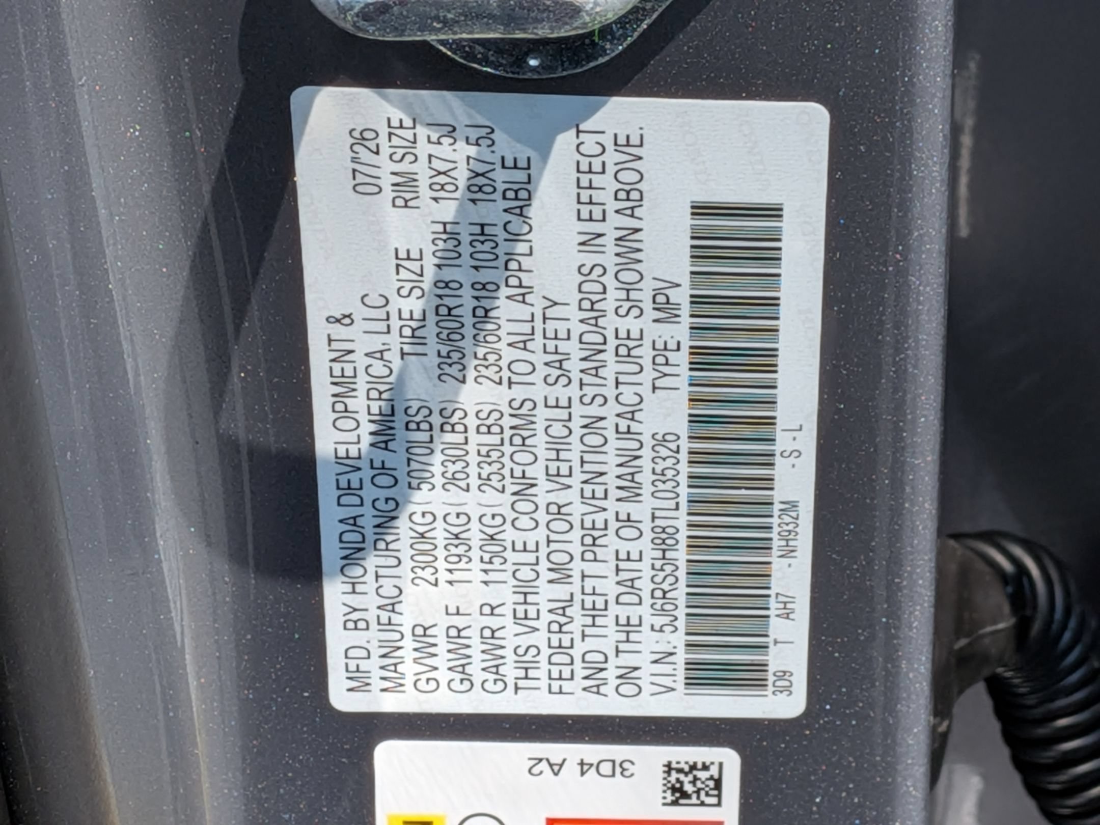 New 2026 Honda CR-V Sport-L image 38