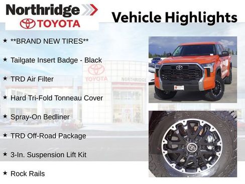 Used 2024 Toyota Tundra SR5 w/ TRD Off-Road Package AWD/4WD image 2