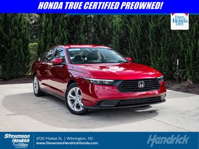 Certified 2025 Honda Accord LX