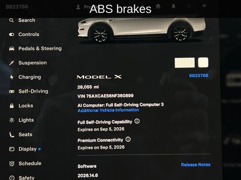 Used 2022 Tesla Model X AWD/4WD image 5