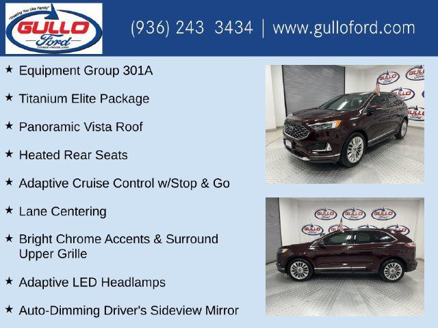 Used 2020 Ford Edge Titanium w/ Equipment Group 301A FWD image 10