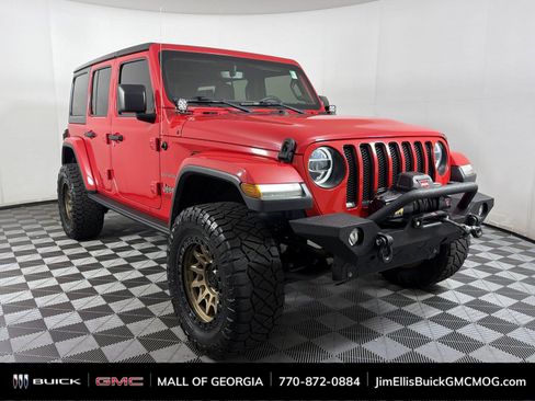 Used 2018 Jeep Wrangler Unlimited Sahara AWD/4WD image 1