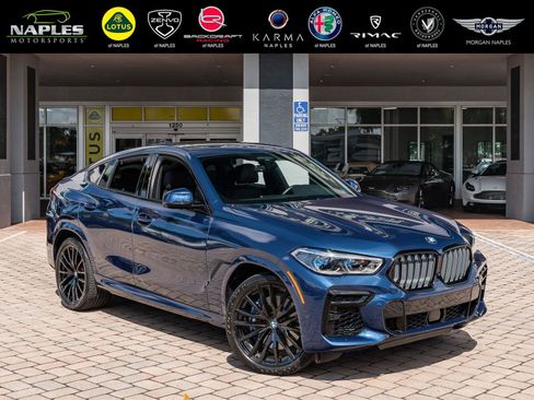 Used 2022 BMW X6 M50i w/ Executive Package AWD/4WD image 1
