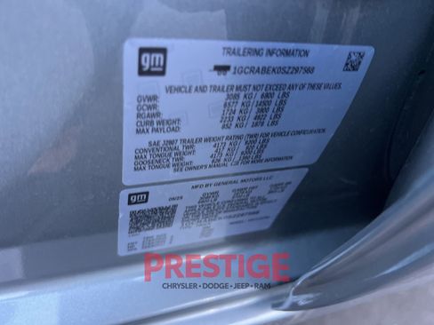 Used 2025 Chevrolet Silverado 1500 Custom w/ Turbomax Blackout Package image 37