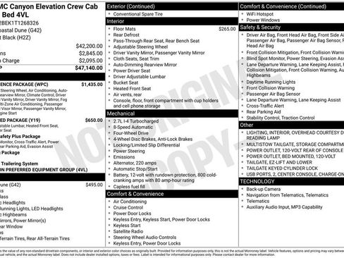 New 2026 GMC Canyon Elevation w/ Convenience Package AWD/4WD image 11
