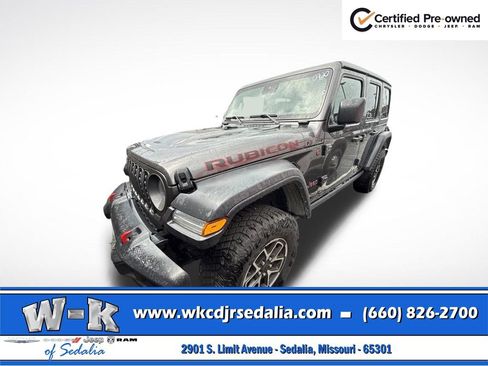 Certified 2025 Jeep Wrangler Unlimited Rubicon AWD/4WD image 11