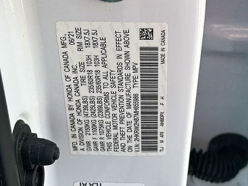 Used 2021 Honda CR-V EX-L image 30