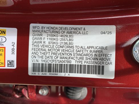 Used 2025 Honda Accord Sport image 36