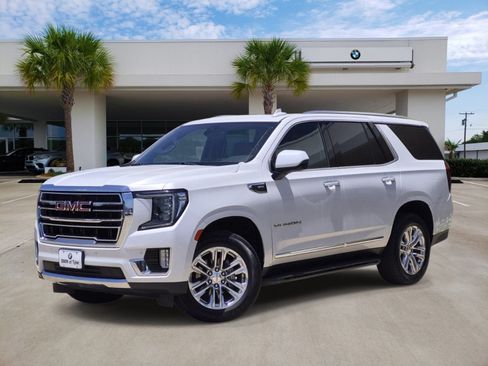 Used 2021 GMC Yukon SLT w/ SLT Premium Package RWD image 1