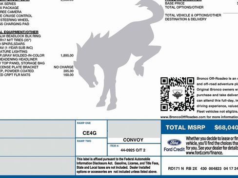 Used 2024 Ford Bronco Wildtrak image 3