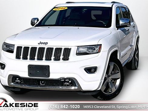 Used 2014 Jeep Grand Cherokee Overland w/ Advanced Technology Group RWD image 1