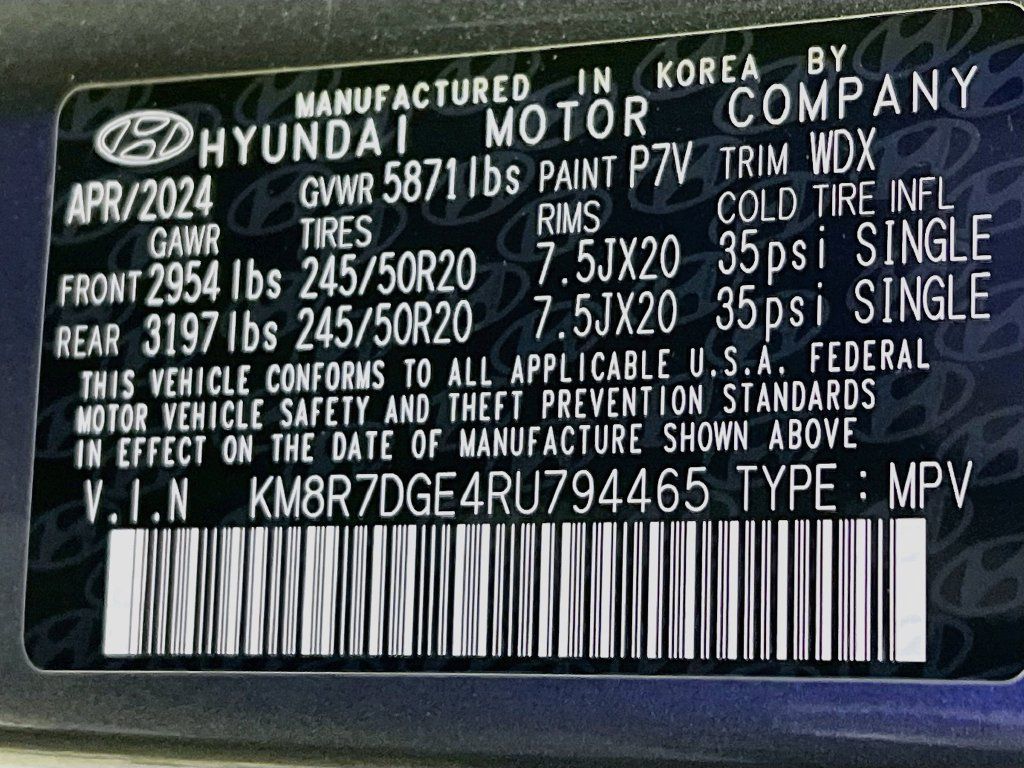 Used 2024 Hyundai Palisade Calligraphy AWD/4WD image 33