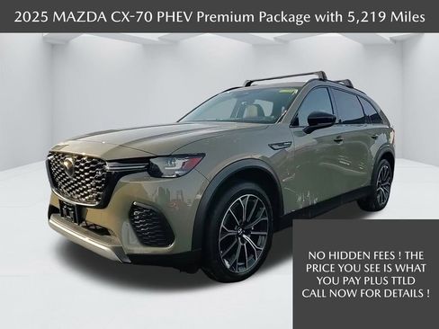 Certified 2025 MAZDA CX-70 Plug-In Hybrid w/ Premium Pkg image 1