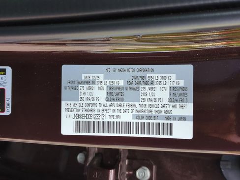 Used 2025 MAZDA CX-90 3.3 Turbo w/ Premium Plus Pkg AWD/4WD image 25