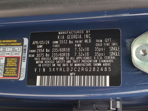 Certified 2024 Kia Sorento S w/ Panoramic Sunroof Package AWD/4WD image 33
