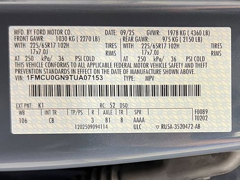 New 2026 Ford Escape Active image 14