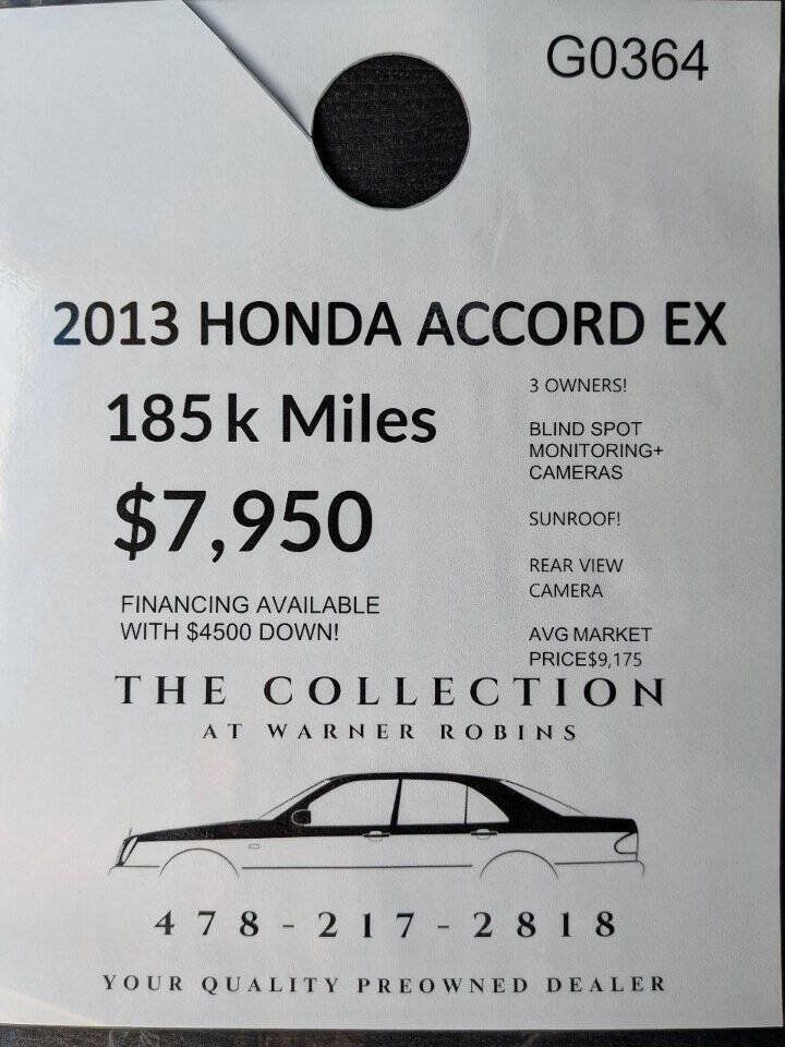 Used 2013 Honda Accord EX image 2