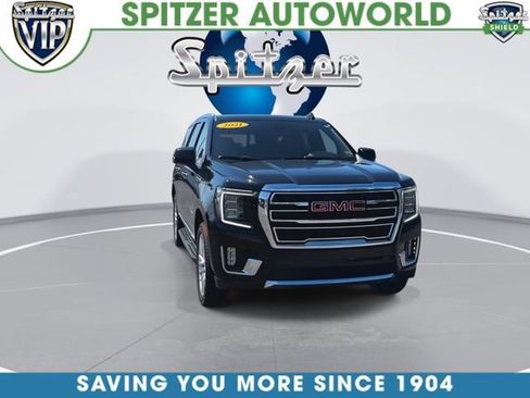 Used 2021 GMC Yukon SLT w/ SLT Luxury Plus Package AWD/4WD image 3