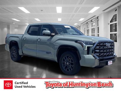 Certified 2025 Toyota Tundra Platinum