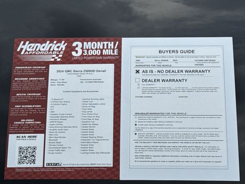 Used 2024 GMC Sierra 2500 Denali w/ Denali Reserve Package AWD/4WD image 36