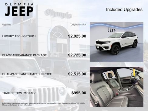 New 2025 Jeep Grand Cherokee Limited w/ Luxury Tech Group II image 4