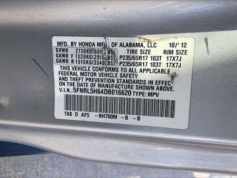 Used 2013 Honda Odyssey EX-L image 34