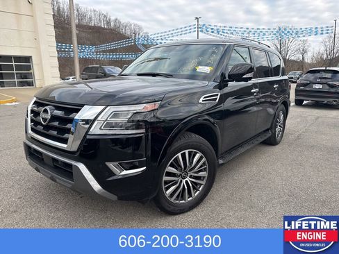 Used 2024 Nissan Armada SL w/ Captain's Chairs Package image 1