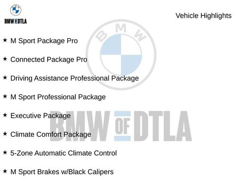 Used 2024 BMW X7 M60i w/ Executive Package AWD/4WD image 1