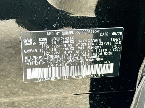 New 2026 Subaru Forester Touring AWD/4WD image 42