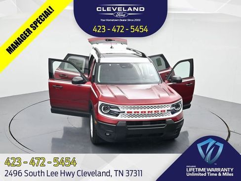 New 2025 Ford Bronco Sport Heritage w/ Convenience Package AWD/4WD image 45